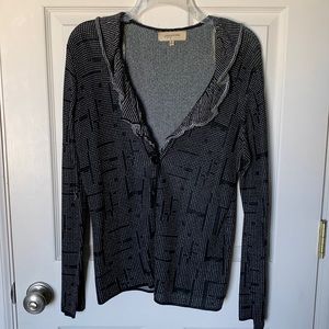 Black Button Up Sweater